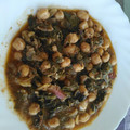 El cooksnap de jlrodbar cuando hizo Garbanzos con acelgas en salsa de majado de almendras.