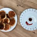 Chris Jacobs's cooksnap of when they made Fluffy fat-boy pancakes.