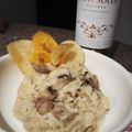 El cooksnap de Patricia Janeth Ordoñez cuando hizo Risotto de pollo con champiñones.