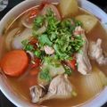 รูป Cooksnap ของ แป้ง เมื่อเขาทำ ซุปมันฝรั่งน่องไก่ติดสะโพก