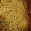El cooksnap de Fanny Souza cuando hizo Soufflé de zapallitos.