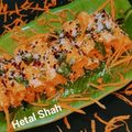 Hetal Shah का कुकस्नैप जब उन्होंने बीटरूट खांडवी (Beetroot Khandvi recipe in Hindi) बनाया था।