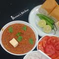 Bhavini Kotak's cooksnap of when they made ઇન્સ્ટન્ટ પાંવભાજી (instant Pavbhaji recipe in Gujarati).