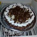 El cooksnap de Karen Brilz cuando hizo Torta bon o bon.