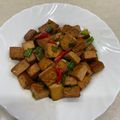 陳美惠 的 蔥爆椒麻豆干 cooksnap
