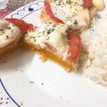 El cooksnap de Cande Zaracho cuando hizo Milanesas de Calabaza a la Napolitana.