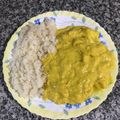 El cooksnap de HJCB Colombia cuando hizo Pollo al curry.