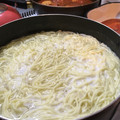 El cooksnap de Gabriela Sosa cuando hizo Fideos caseros.