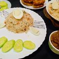 Barnali Saha's cooksnap of when they made ফ্রায়েড রাইস (Fried rice recipe in bengali).