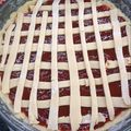 El cooksnap de Andrea Cuéllar cuando hizo Pastafrola de Dulce de Guayaba.
