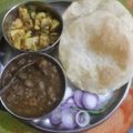 Anita bhojwani का कुकस्नैप जब उन्होंने छोले भटूरे (Chole bhature recipe in hindi) बनाया था।