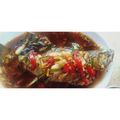 Cooksnap dari Christine Natalia Hartono untuk resep Ikan Kerapu Tim Saus Hongkong