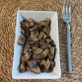 El cooksnap de Manuel cuando hizo Champiñones al ajillo.