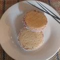 El cooksnap de Gisela Maza cuando hizo Alfajores de dulce de leche bañados en chocolate o merengue.