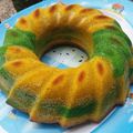 Cooksnap dari Pipi untuk resep Bolu Labu Kuning Pandan