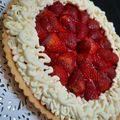 El cooksnap de Monica Carrizo cuando hizo Tarta de frutillas con pastelera.