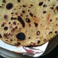 Aarushi Garg's cooksnap of when they made Aloo ka paratha.