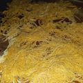 El cooksnap de Tobias Silveyra cuando hizo Fideos caseros al huevo.