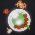 Mitali Chavda (Mitali Darshan Vala)'s cooksnap of when they made ફલાફલ (Falafel recipe in Gujarati).