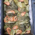 El cooksnap de Jose Luis Menendez cuando hizo Doradas al horno con langostinos.