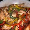 El cooksnap de Fanny Moralees cuando hizo Fajitas de pollo.