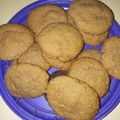 El cooksnap de Sole López cuando hizo Galletas de avena, cacao y pasas de uva.