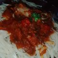 El cooksnap de Kamy Campos cuando hizo Chorizos a la pomarola.