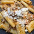 El cooksnap de astrid badia cuando hizo Pasta boloñesa con queso parmesano.