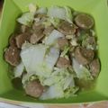 Cooksnap dari Zaskia AzaLea untuk resep Tumis sawi putih bakso telur