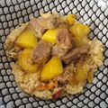 Cooksnap de Nan' sur la recette Sauté de porc laqué à l'ananas