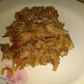 El cooksnap de Luciferi Gonzalez cuando hizo Bistec y longaniza a la Mexicana con papas ❣🇲🇽❣🍴.