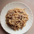 El cooksnap de Pepe López cuando hizo Pasta de setas con champiñones y huevo.