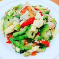 Cooksnap dari Santi Sibarani untuk resep TUMIS PARE TELUR (ORAK ARIK PARE)