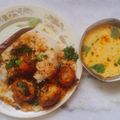Muskaan Thakur's cooksnap of when they made Kadhi chawal.