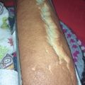El cooksnap de Euge Quiroga cuando hizo Budín húmedo de vainilla o coco.