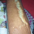 El cooksnap de Euge Quiroga cuando hizo Budín húmedo de vainilla o coco.