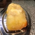 El cooksnap de Alexa cuando hizo Budín invertido de manzana.