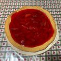 El cooksnap de Aldana - cuando hizo Tarta de frutillas con gelatina.