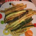 El cooksnap de isa24 cuando hizo Patatas fritas de berenjena y calabacín.