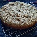 El cooksnap de Perez Mari cuando hizo Torta de coco con harina integral y harina de avena.