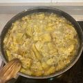 El cooksnap de Matri BenAlTorru cuando hizo Alcachofas especiadas.