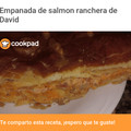 El cooksnap de David cuando hizo Empanada de salmón ranchera.