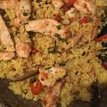 El cooksnap de Eilu Ian cuando hizo Wok de Verduras, Pollo y Arroz Yamaní.