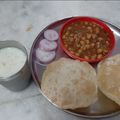 Kalika Raval's cooksnap of when they made છોલે પૂરી (Chhole Poori Recipe In Gujarati).