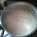 El cooksnap de Nadia Soledad cuando hizo Crema pastelera.