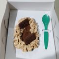 El cooksnap de Silvina Antunez cuando hizo Huevos de Pascua rellenos de chocotorta.