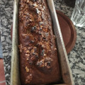 El cooksnap de docmatera cuando hizo Budín de banana con nueces.