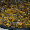 El cooksnap de La Perla Del Caribe Merchita Zurita cuando hizo Paella de alcachofas con berenjena.