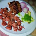 Hadisa Tabassum's cooksnap of when they made Mutton Liver Roast.