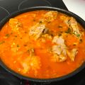 El cooksnap de montse cuando hizo Pies de cerdo con salsa.